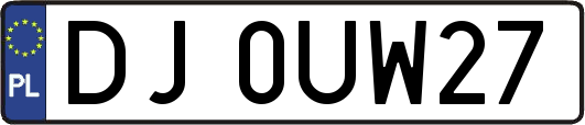 DJ0UW27