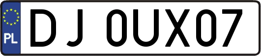 DJ0UX07
