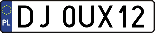 DJ0UX12