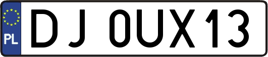 DJ0UX13