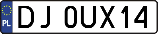 DJ0UX14