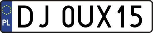 DJ0UX15