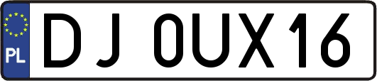 DJ0UX16