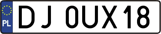 DJ0UX18