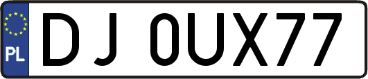 DJ0UX77