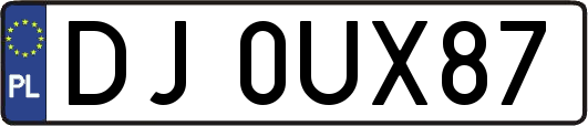 DJ0UX87