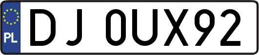 DJ0UX92