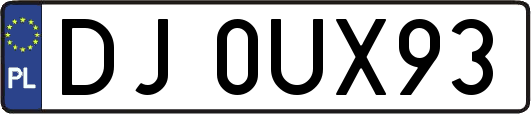DJ0UX93