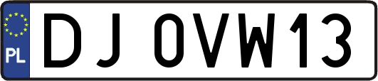 DJ0VW13