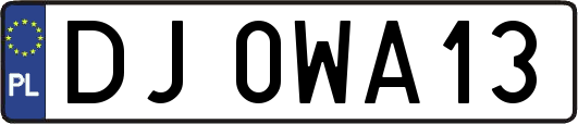 DJ0WA13