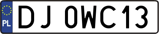 DJ0WC13