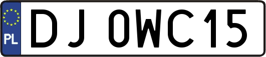DJ0WC15