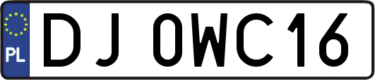 DJ0WC16