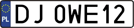 DJ0WE12