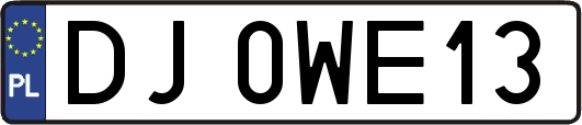 DJ0WE13