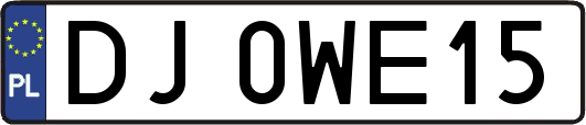 DJ0WE15
