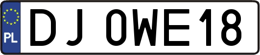 DJ0WE18