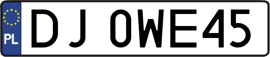 DJ0WE45
