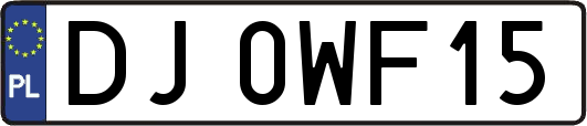 DJ0WF15
