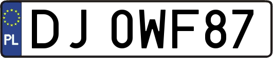 DJ0WF87