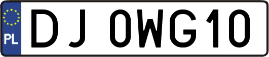 DJ0WG10