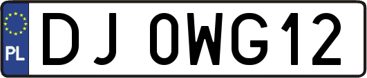 DJ0WG12