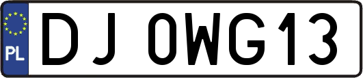 DJ0WG13