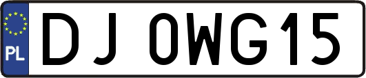 DJ0WG15