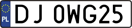 DJ0WG25