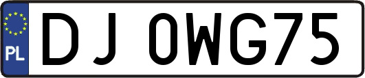 DJ0WG75