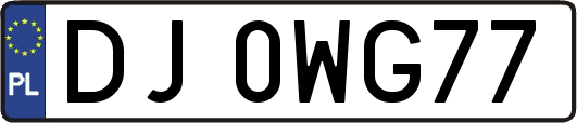 DJ0WG77