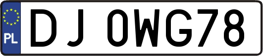 DJ0WG78