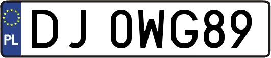 DJ0WG89