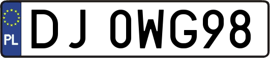 DJ0WG98