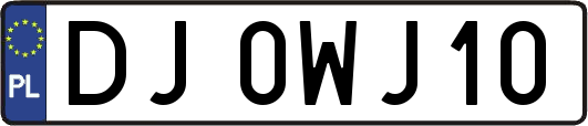 DJ0WJ10