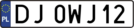 DJ0WJ12