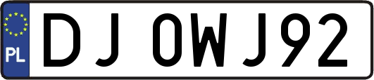 DJ0WJ92