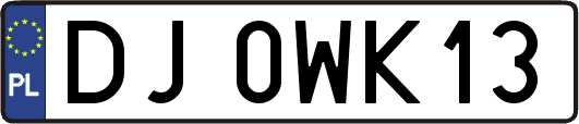 DJ0WK13