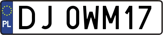 DJ0WM17