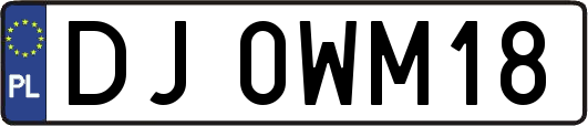 DJ0WM18