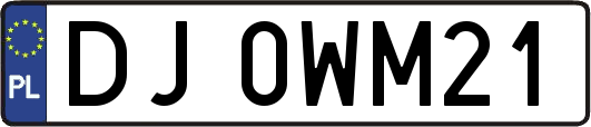 DJ0WM21