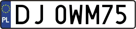 DJ0WM75