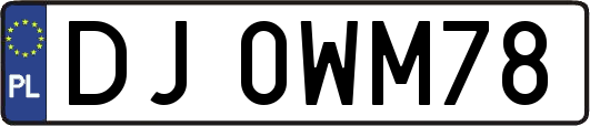 DJ0WM78