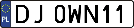DJ0WN11