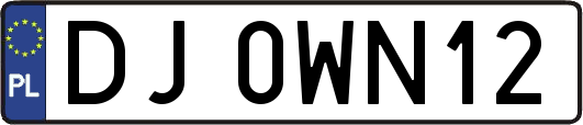 DJ0WN12