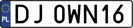 DJ0WN16