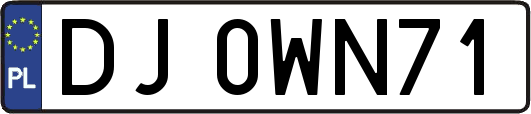 DJ0WN71