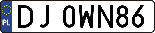 DJ0WN86