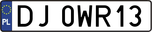 DJ0WR13
