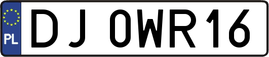DJ0WR16